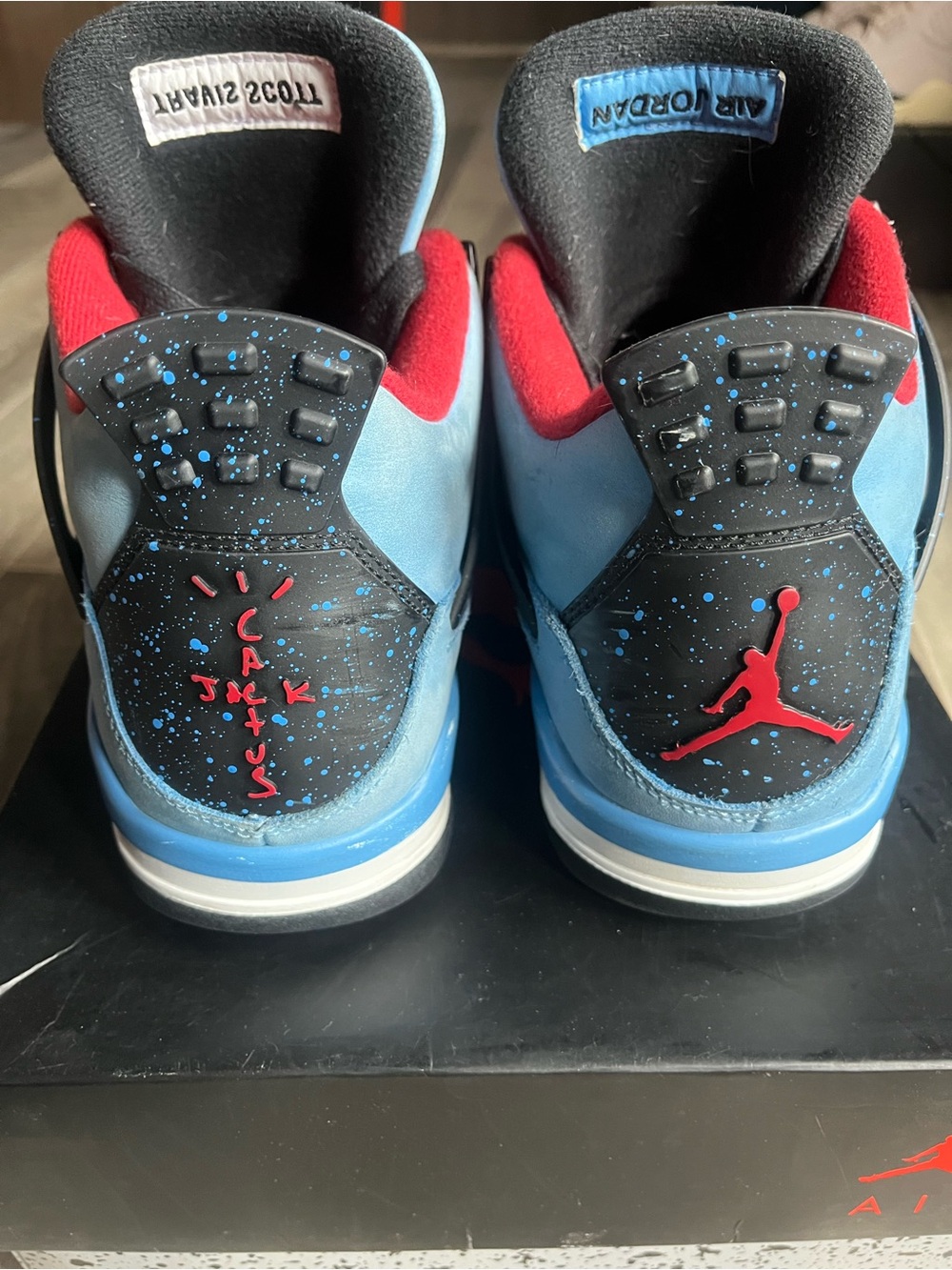 Jordan 4 Retro x Travis Scott Cactus Jack men’s size 11 *authentic* - Picture 5 of 7